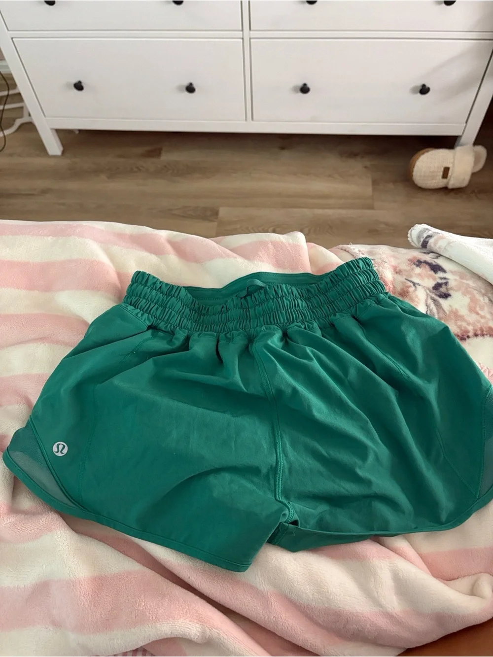 lululemon athletica Teal High-Rise Athletic Shorts